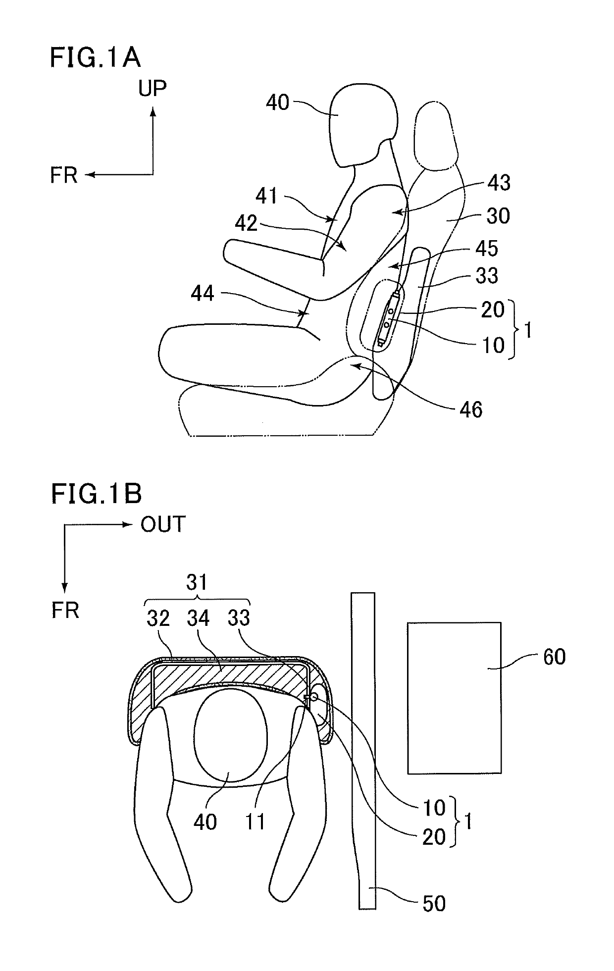 Side airbag device