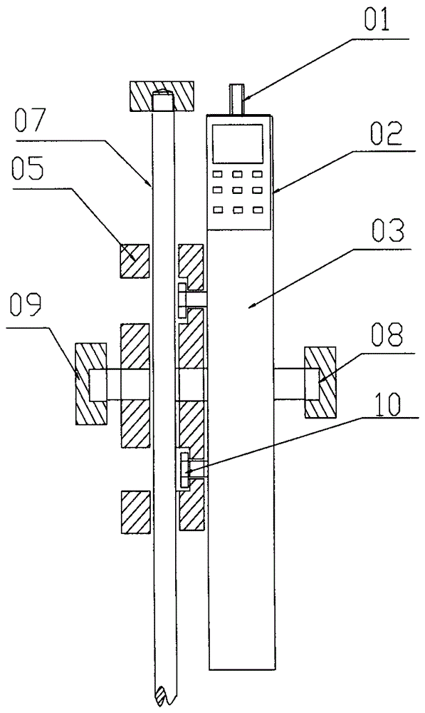 Crop lodging resistance strength rapid tester