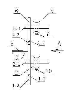 Equipotential outlet trolley for double bundle conductor