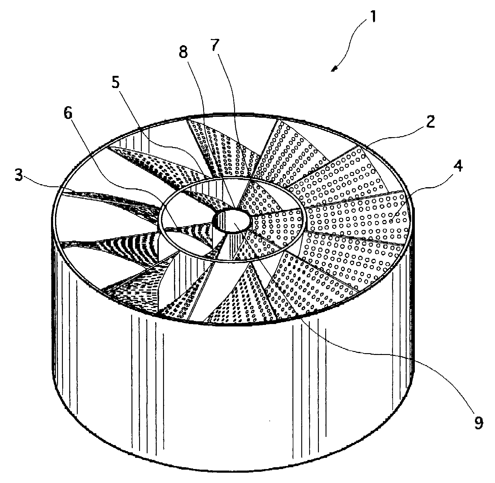 Mixing Element and Static Fluid Mixer Using Same