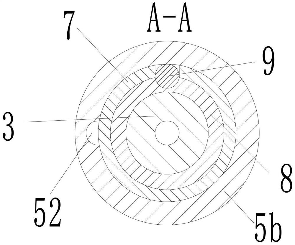 Piston type flow regulating valve