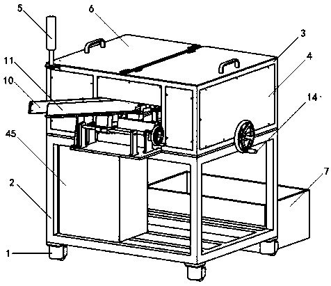 Cylinder workpiece double-side grooving machine