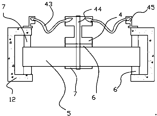 Gear synchronous displacement modular expansion joint