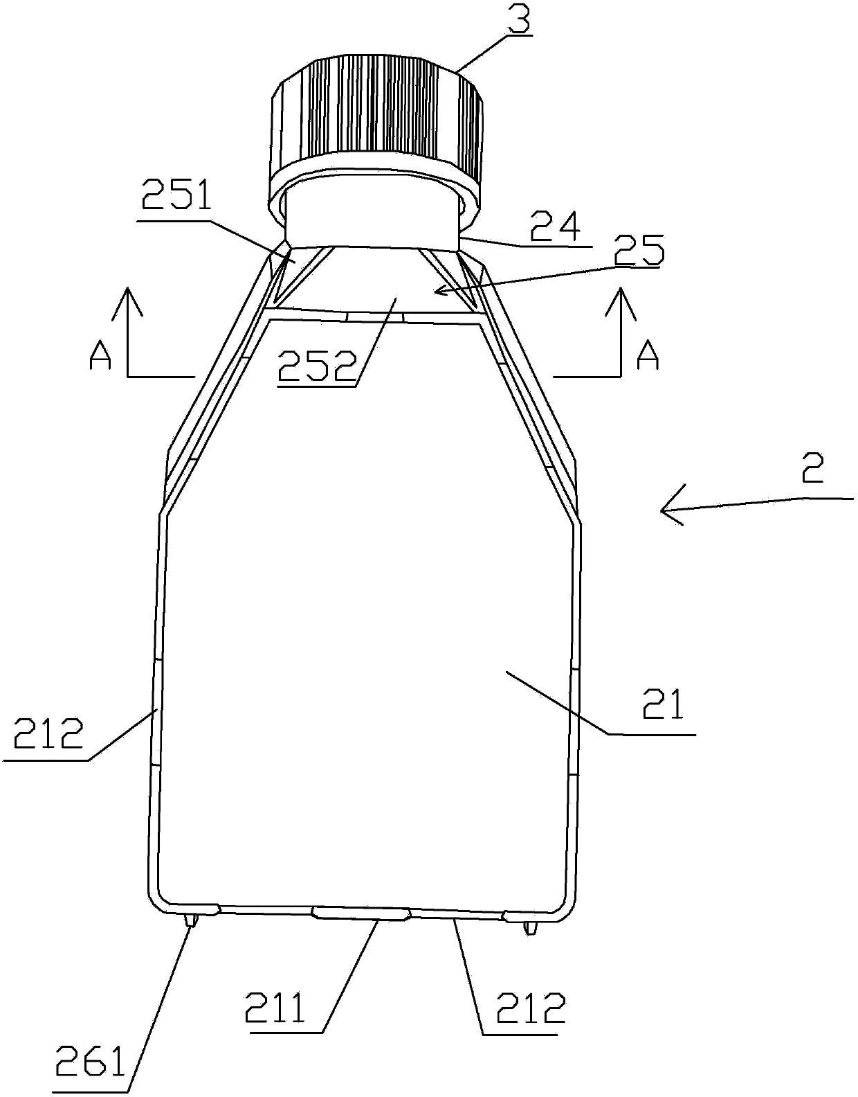 Cell culture bottle