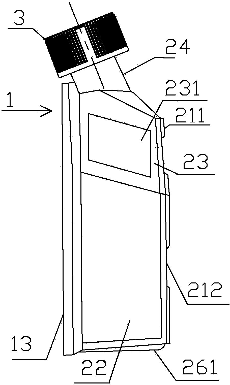 Cell culture bottle