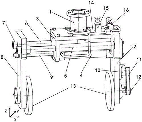 Grabbing manipulator capable of turning over box body