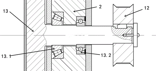 Grabbing manipulator capable of turning over box body