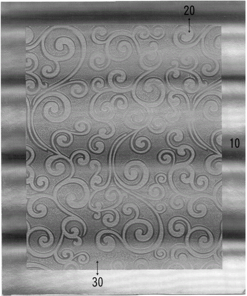 Printing method imitating raising three-dimensional printing lines and printed products thereof