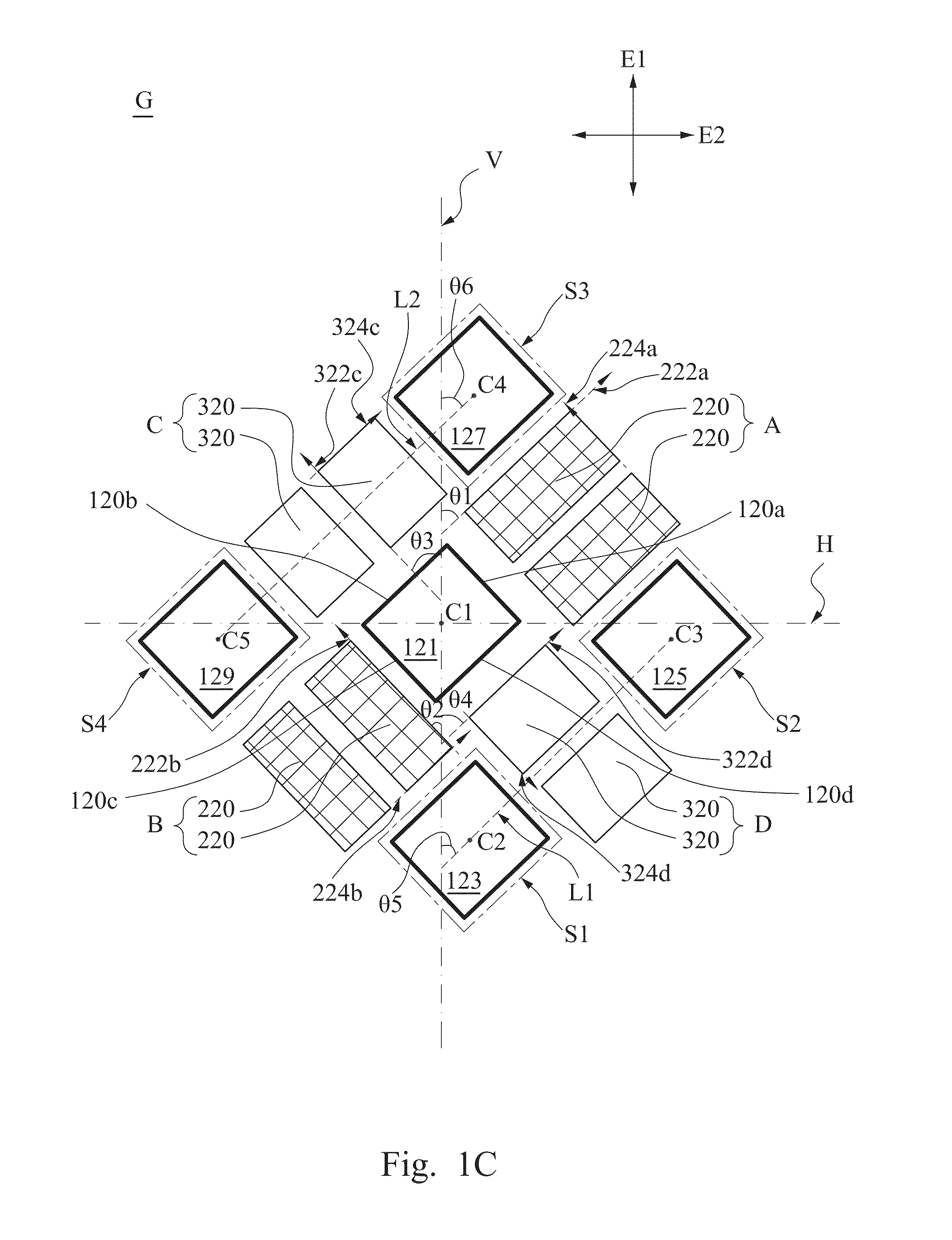 Display panel and pixel array thereof