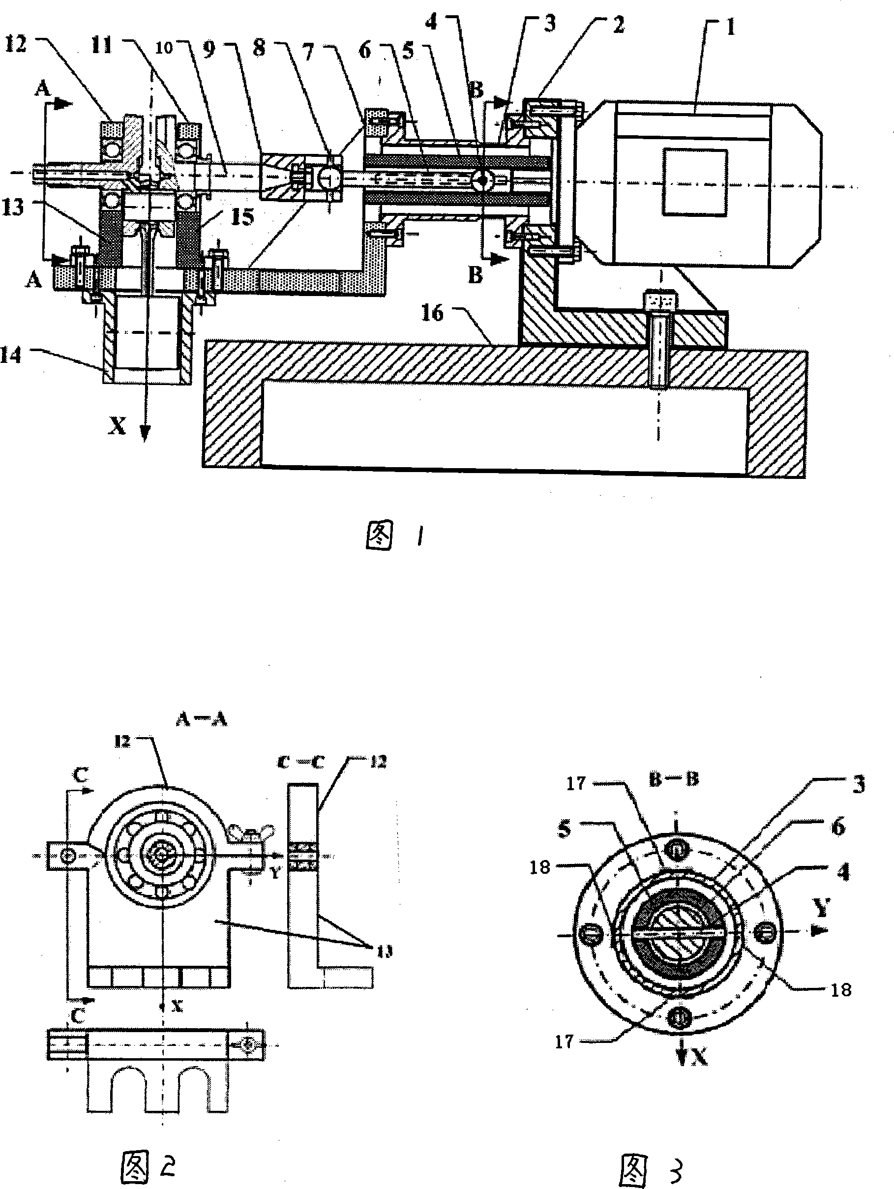 Measurement mechanism and measurement method for crankshaft assembly dynamic poise