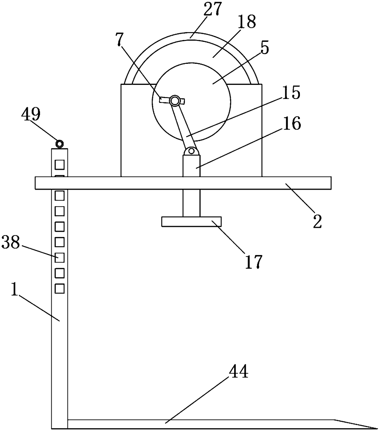 Simple-operation cardiac compression device