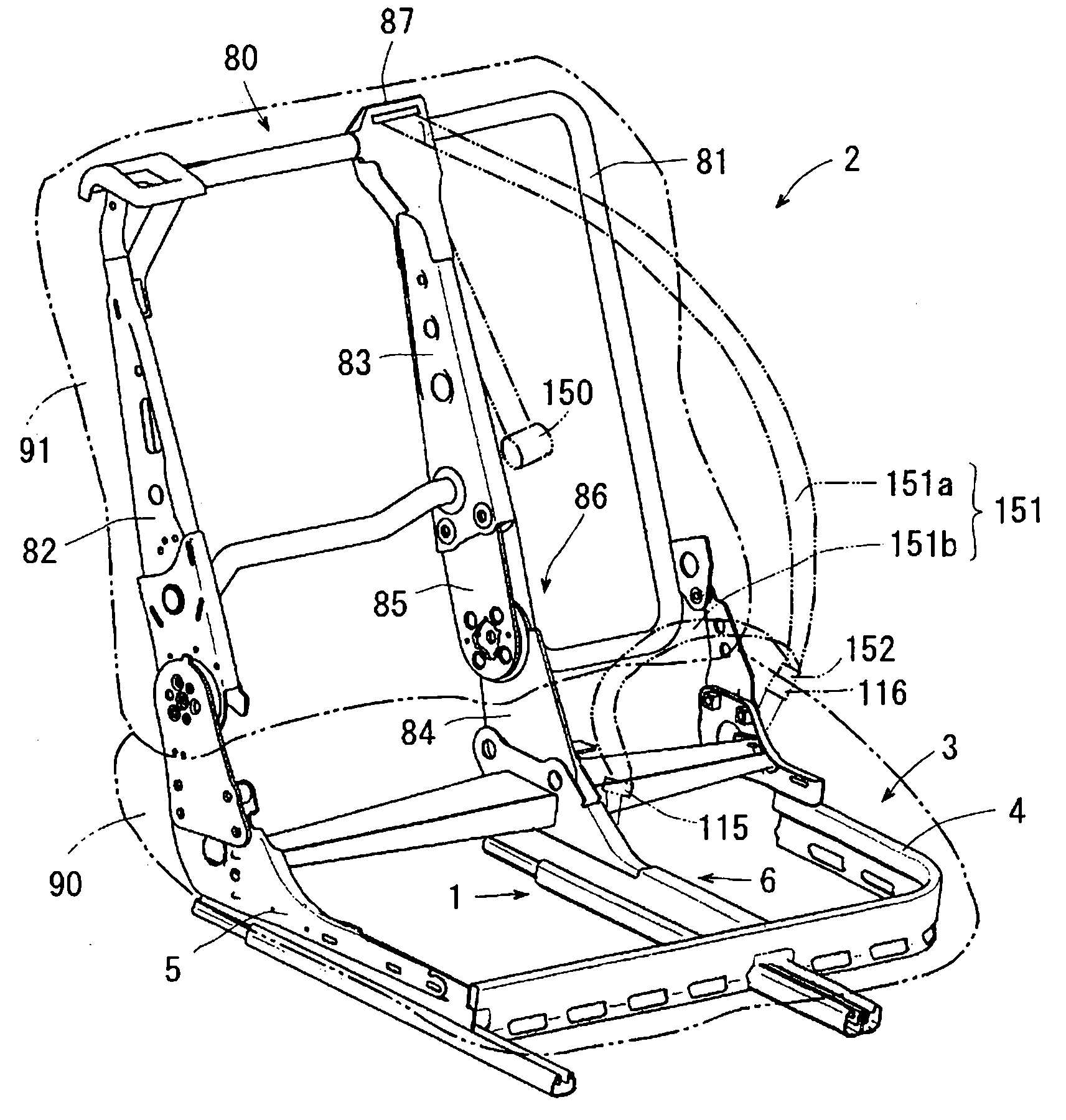 Seat slide device for vehicle