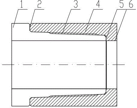 Toothed thread drill stem joint