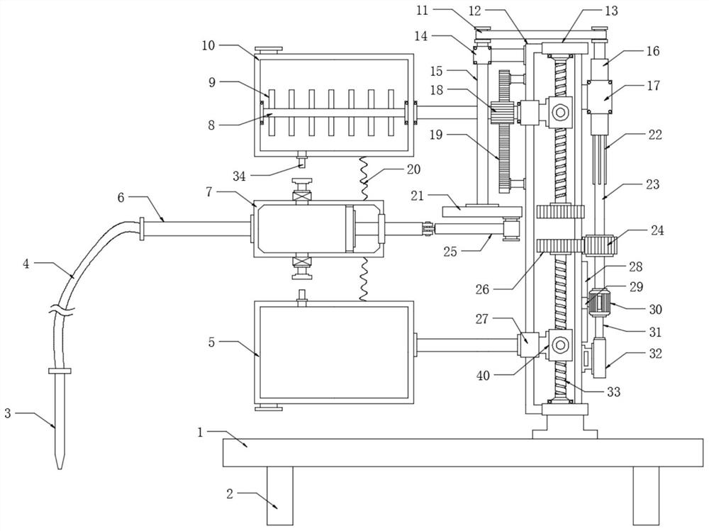 A medical gastric lavage device