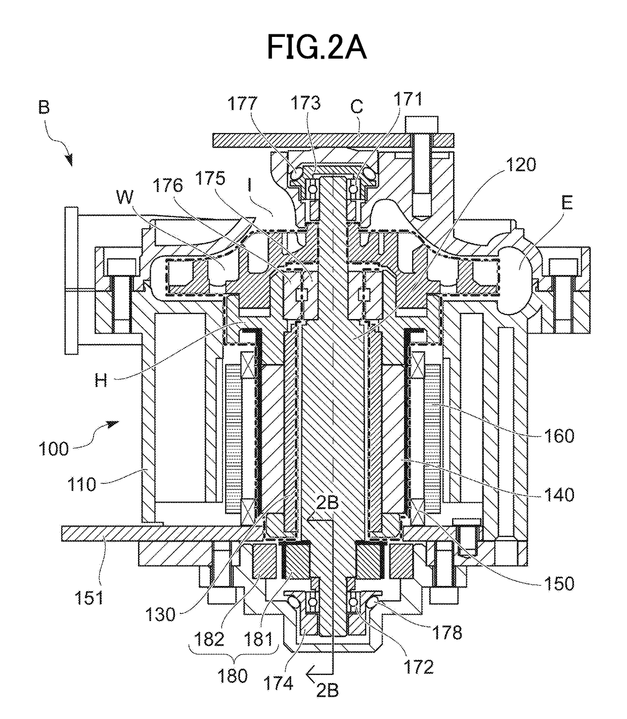 Motor, and motor control system