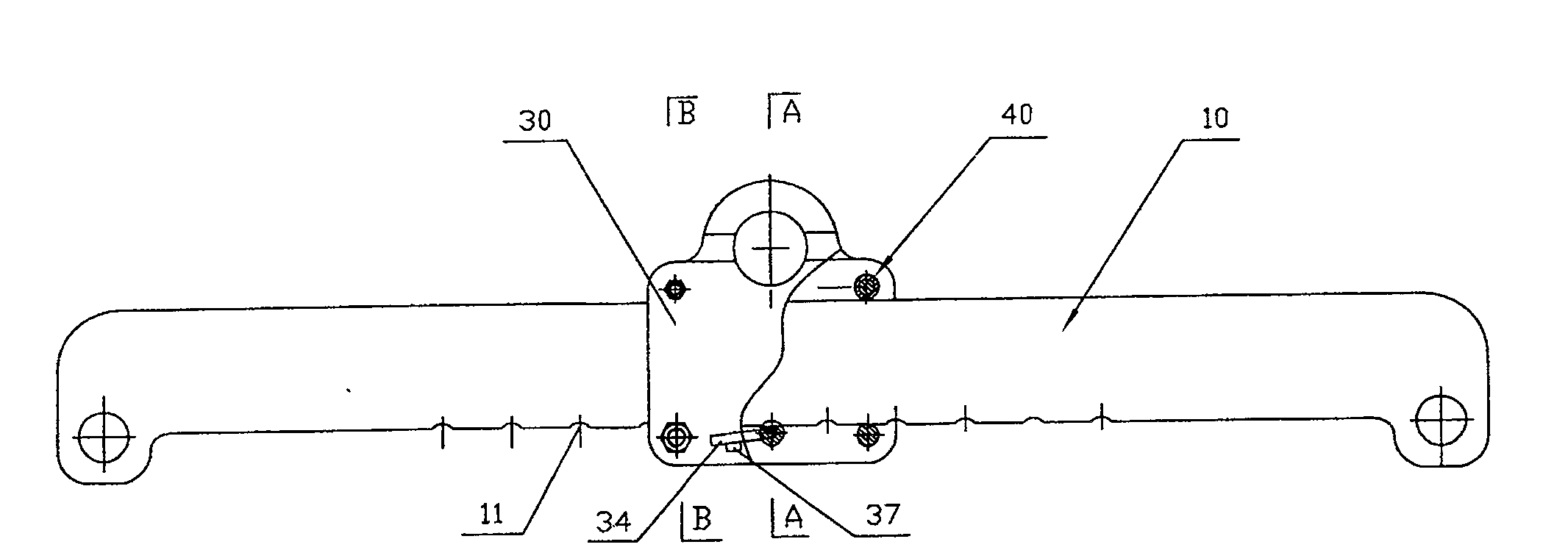 Sling with adjustable balanced type transverse beam