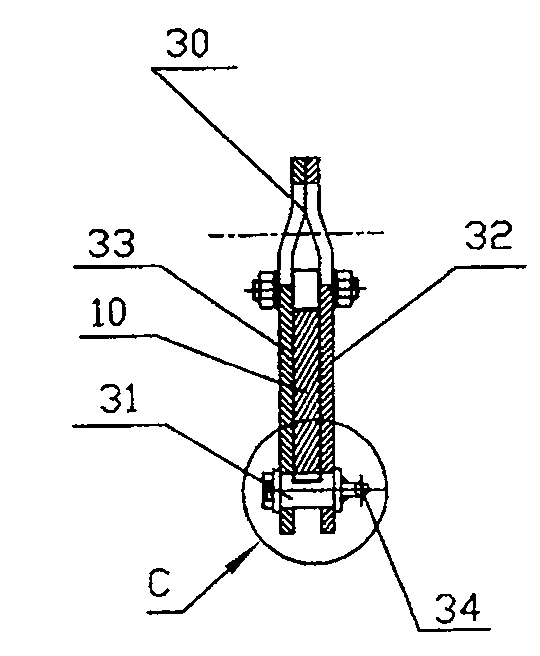 Sling with adjustable balanced type transverse beam