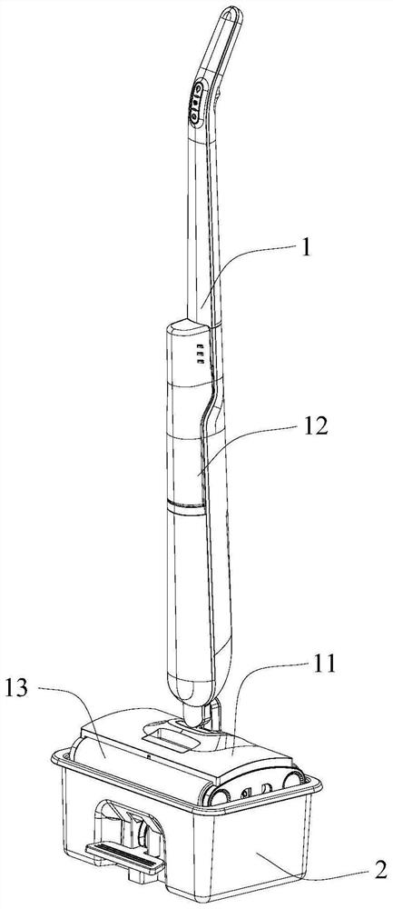 Self-cleaning method of surface cleaning system