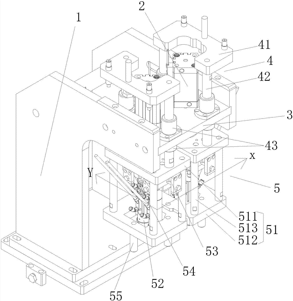 Infrared riveting mechanism