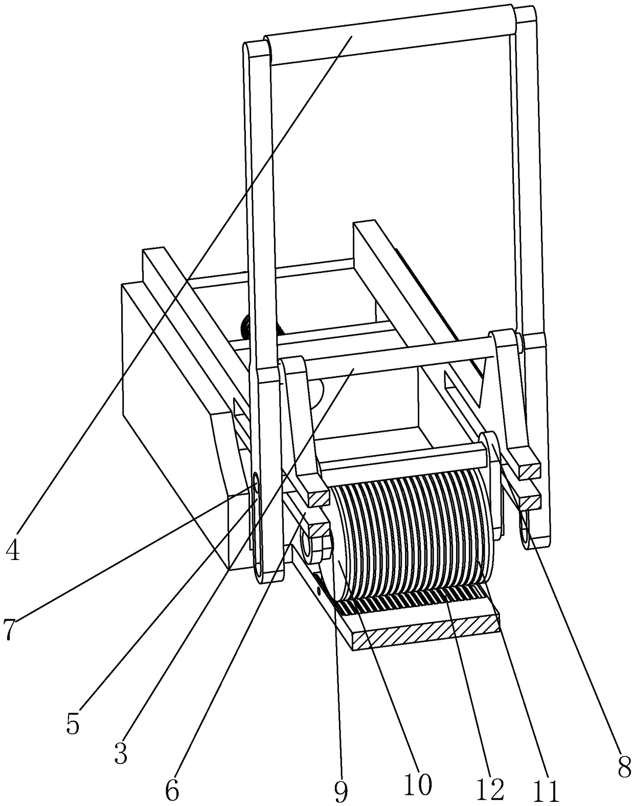 Rapid slicing machine