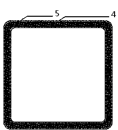 Variable-damping mechanical impedance combined sound absorption structure