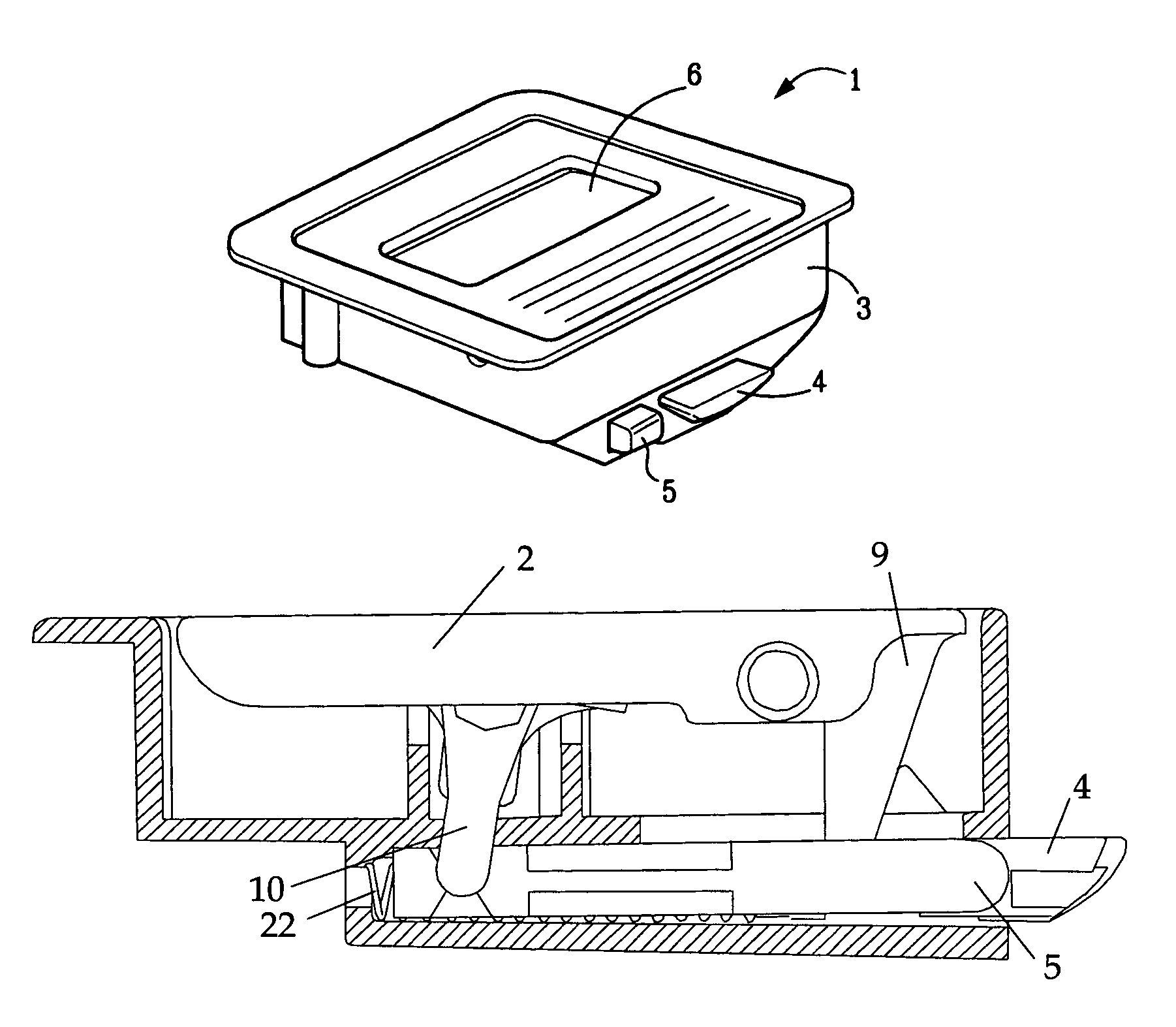 Double-acting load floor slam latch