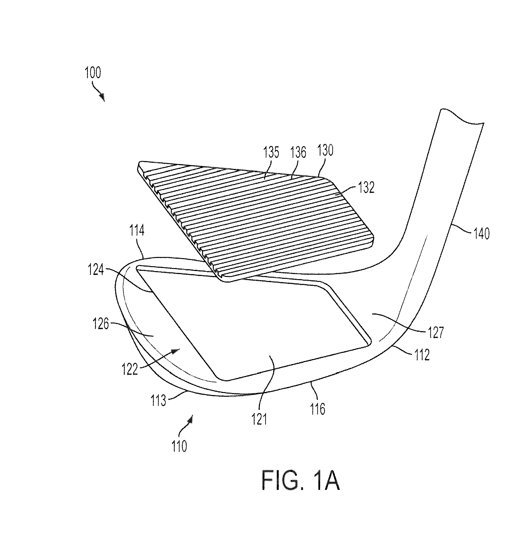 Golf club head with face insert