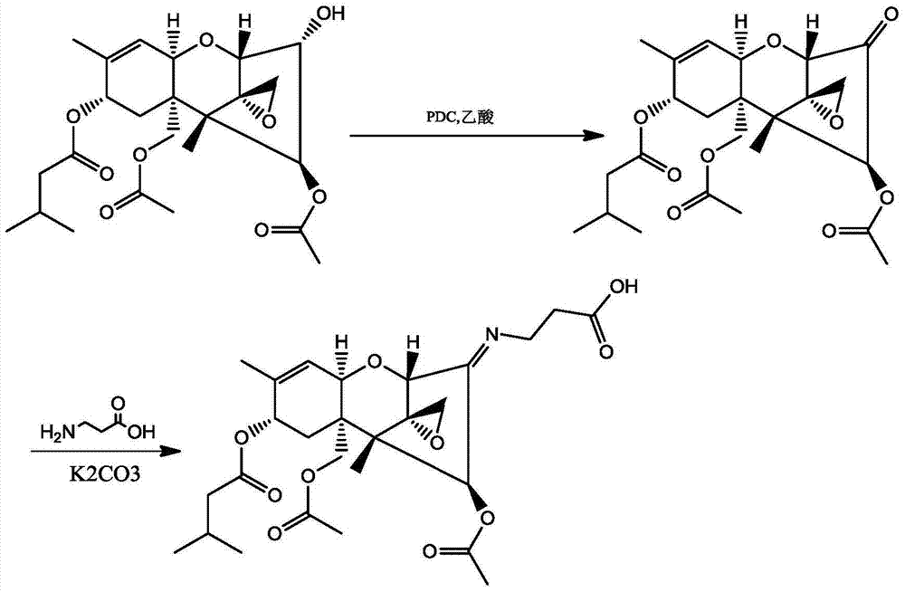 Immunomagnetic beads enriched with t-2 toxin and its preparation method and application