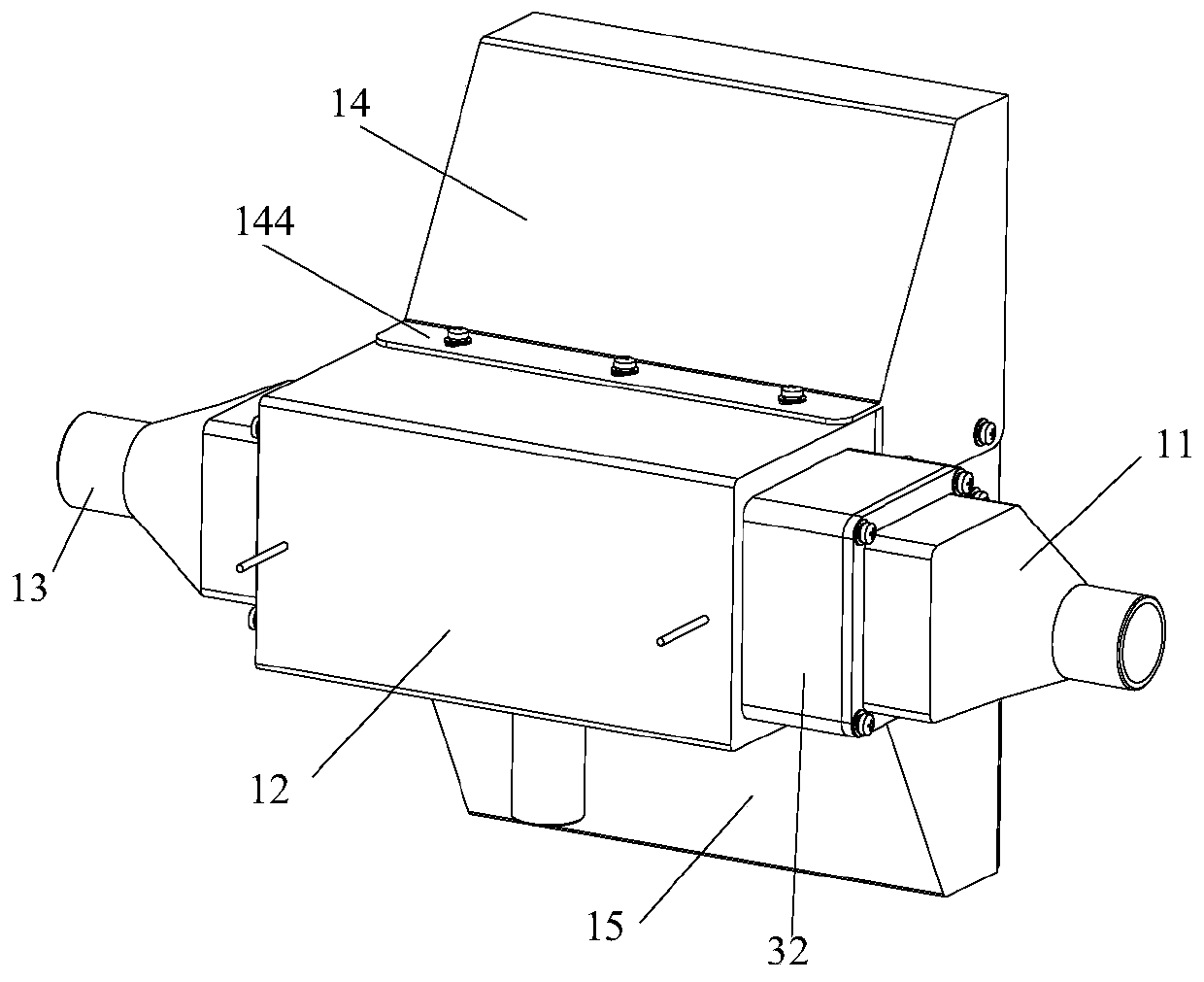 Refrigeration bin and system of in-vitro diagnosis equipment