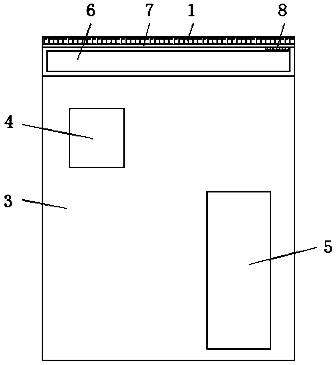 Fast-assembled cement removable house