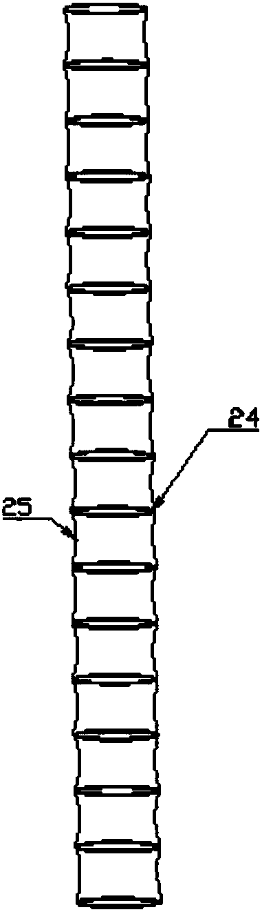 Building fire fighting device and fire extinguishing agent thereof