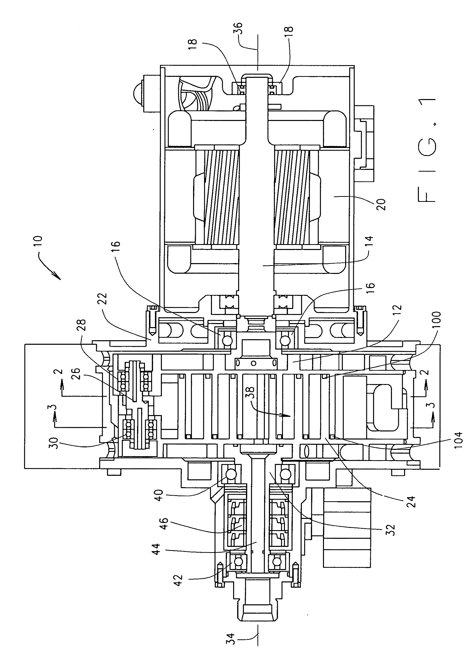 Scroll type device incorporating spinning or co-rotating scrolls