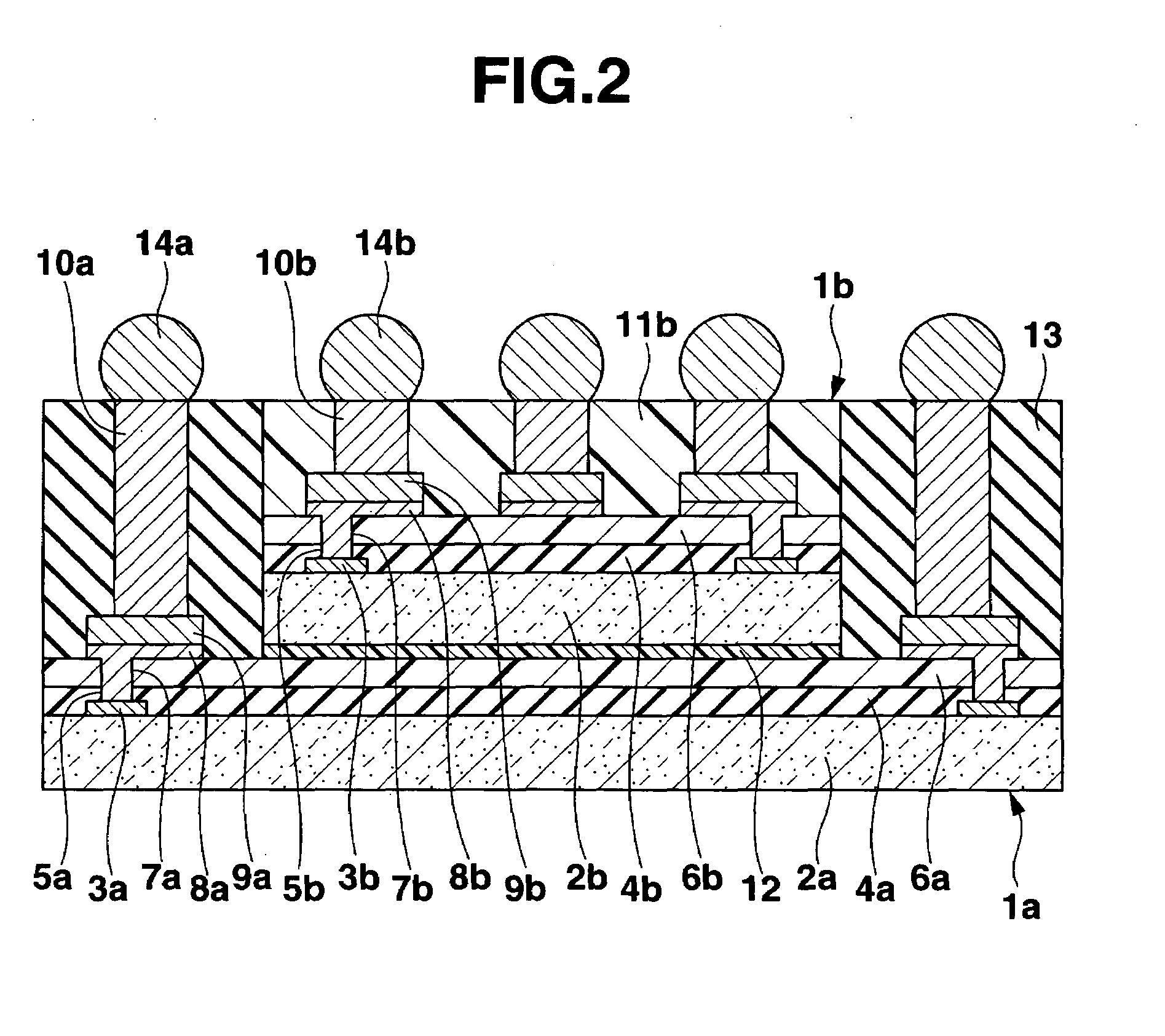 Semiconductor device having a plurality of semiconductor constructs