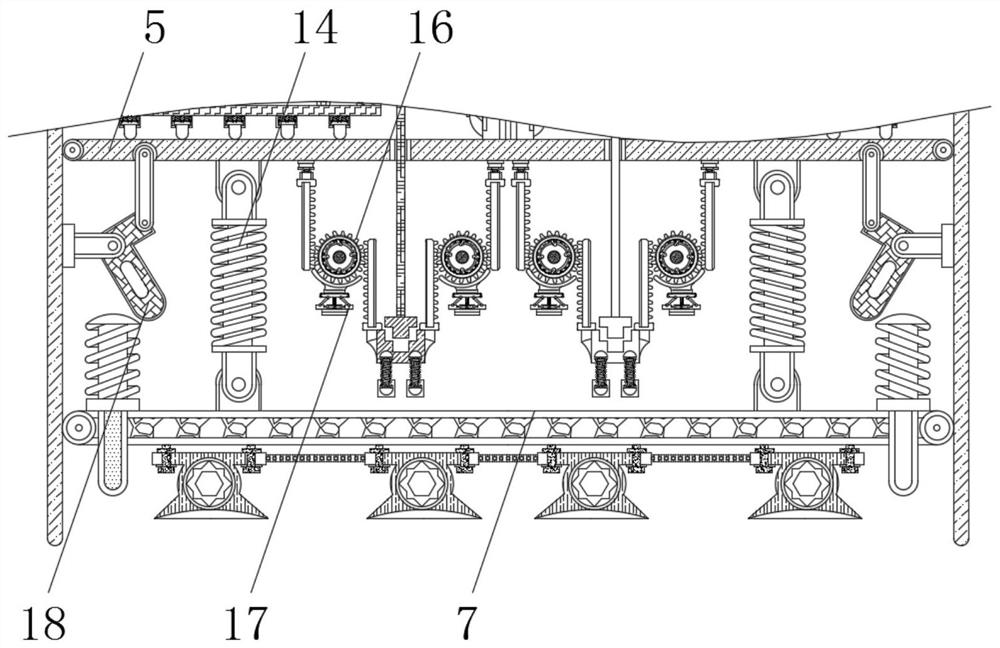 Energy-saving local area network device with anti-slip function for network technology