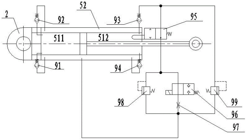 Articulated car chassis articulated system