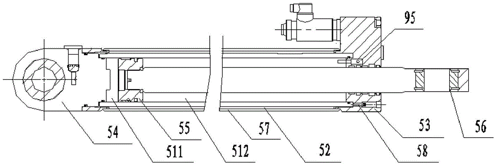 Articulated car chassis articulated system