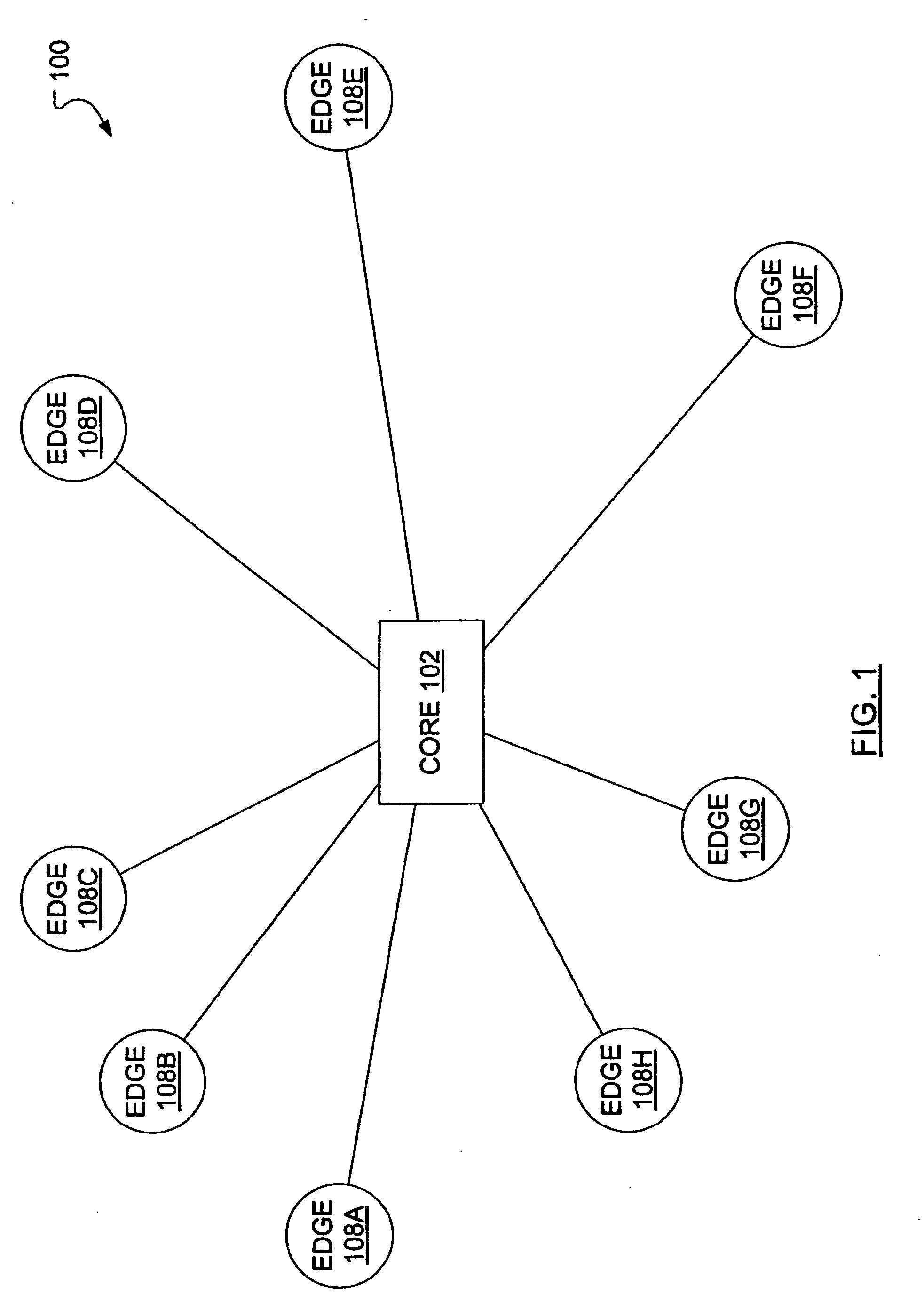 Burst switching in a high capacity network