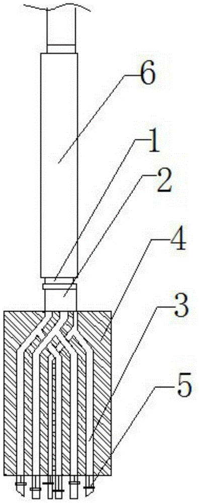 Cleaning brush for environmental sanitation