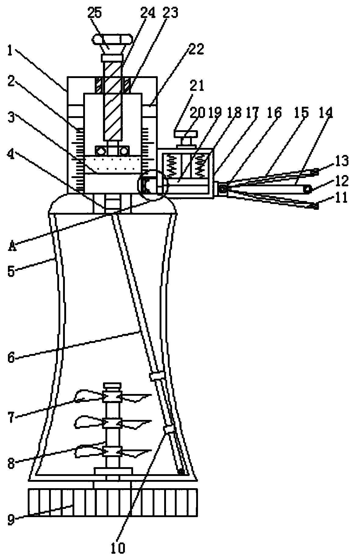 Safety dosing device for ear-nose-throat nursing