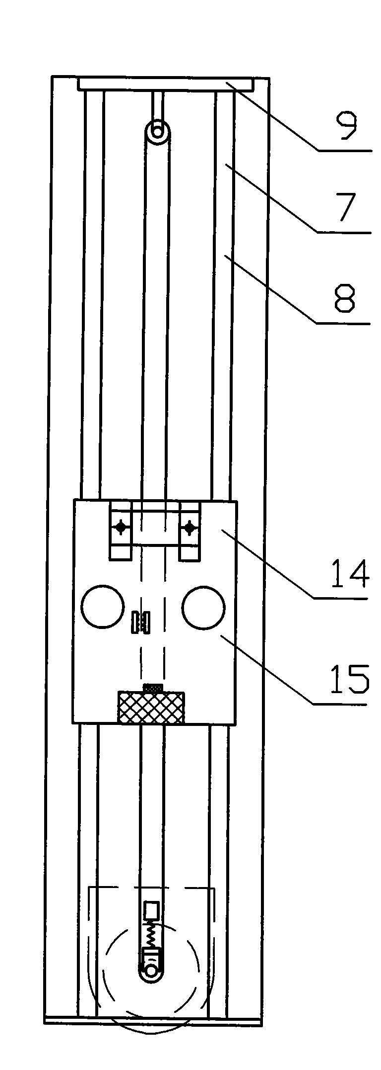 Robot for aspiration biopsy of prostatic gland