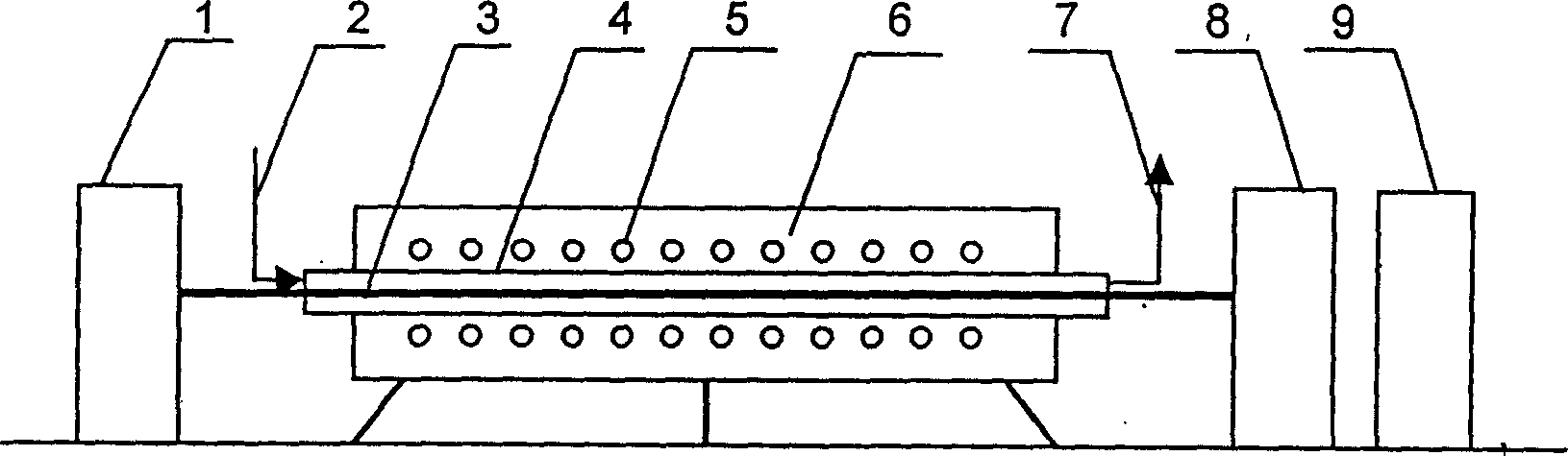 Steel belt surface colouring method