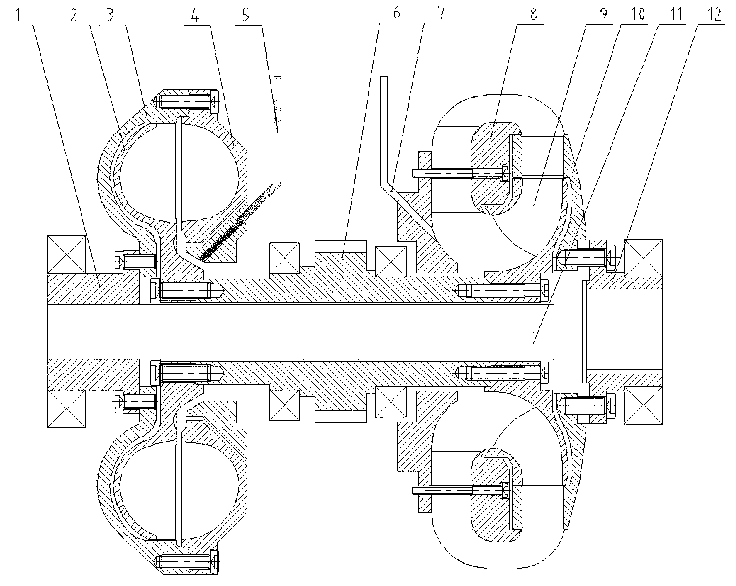 Hydraulic driving component comprising torque converter and coupler