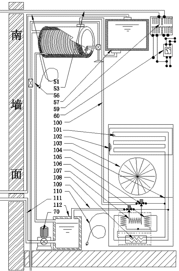 Solar energy air conditioner