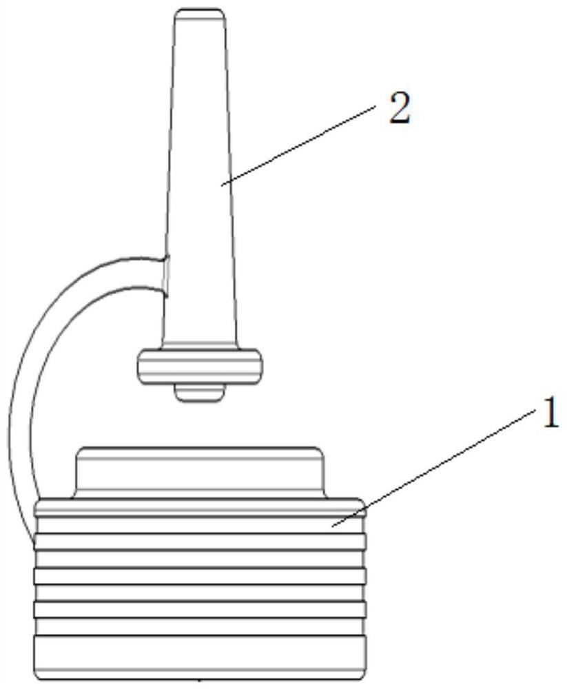 Tool for coating sealant on outer surface of nut and coating method