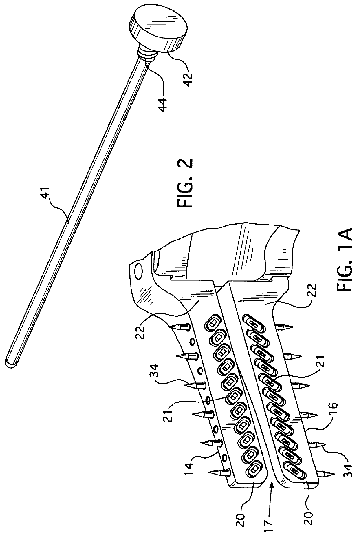 Stapling apparatus for performing anastomosis on hollow organs