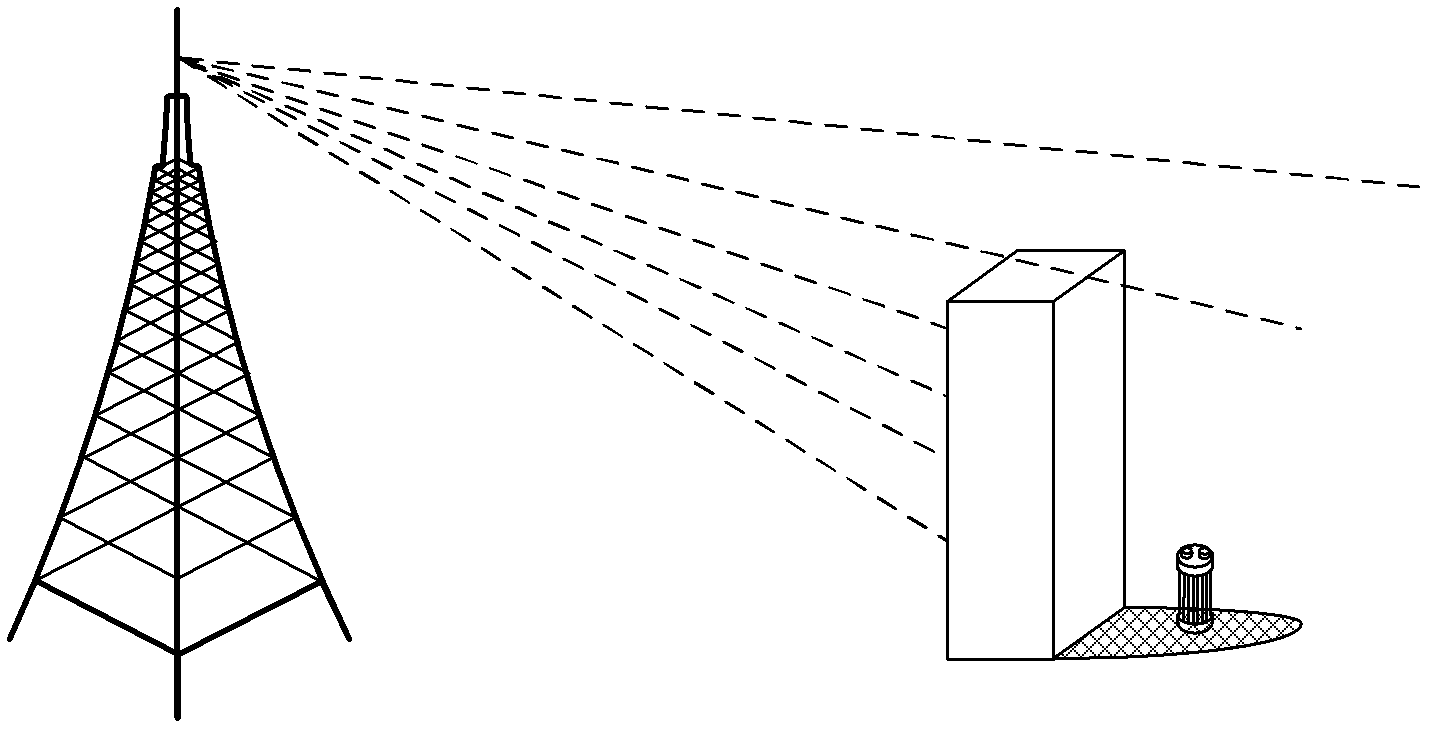 Method for improving covering range of field intensity of wireless communication network