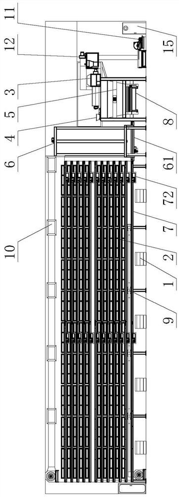 Three-dimensional multi-layer automatic breeding system and breeding method for hermetia illucens