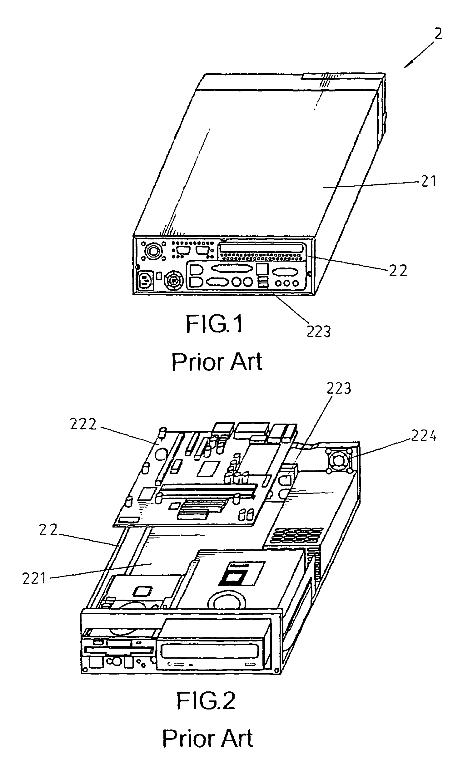 Mini case for computer