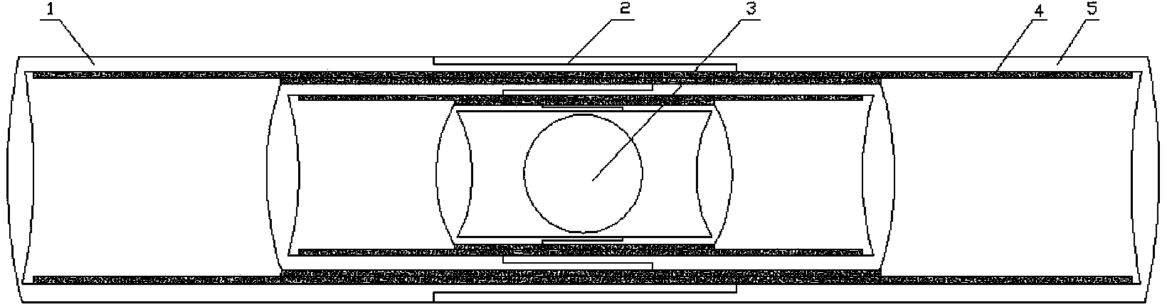 Nested collision damper