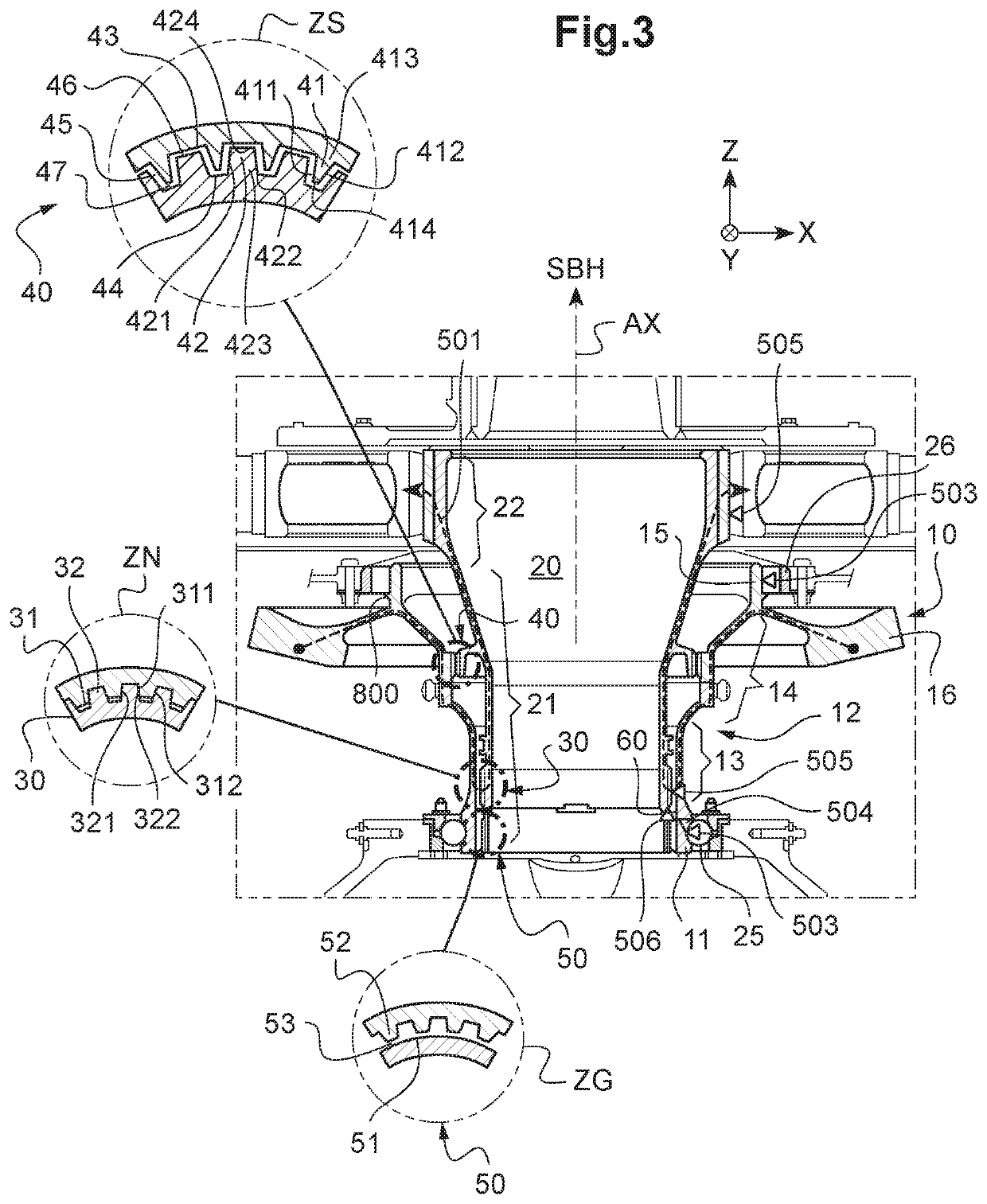 Torque transmission system having multiple torque transmission pathways from a driving shaft to a driven shaft, and a vehicle